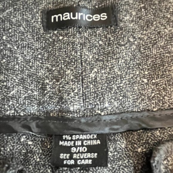 Maurices DARK GRAY Wide Leg NWOT SIZE 9/10 - Picture 5 of 6